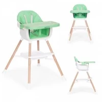 Scaun de masa 2 in 1 Ecotoys HC508 - Verde