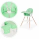 Scaun de masa 2 in 1 Ecotoys HC508 - Verde Scaun de masa 2 in 1 Ecotoys HC508 - Verde