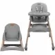 Scaun de masa 2 in 1 Kidwell Karimi - Gri Scaun de masa 2 in 1 Kidwell Karimi - Gri