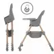 Scaun de masa 2 in 1 Kidwell Karimi - Gri Scaun de masa 2 in 1 Kidwell Karimi - Gri