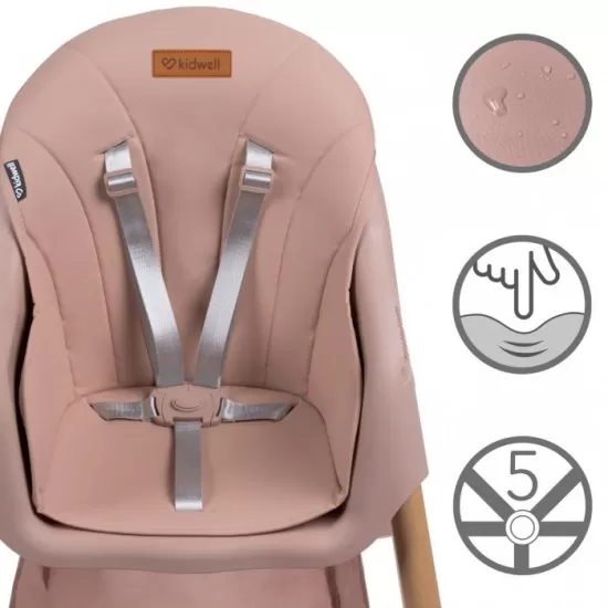 Scaun de masa 2 in 1 Kidwell Karimi - Roz Scaun de masa 2 in 1 Kidwell Karimi - Roz