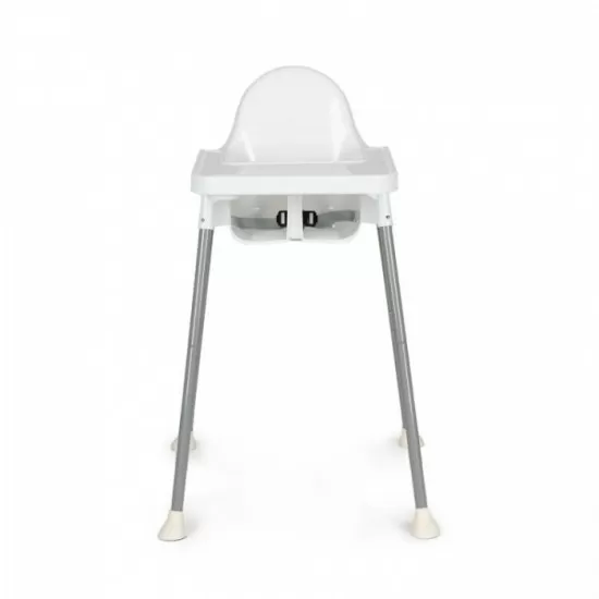 Scaun de masa 2 in 1 pentru copii Ecotoys HA-007 - Alb Scaun de masa 2 in 1 pentru copii Ecotoys HA-007 - Alb