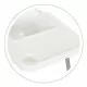 Scaun de masa 2 in 1 pentru copii Ecotoys HA-007 - Alb Scaun de masa 2 in 1 pentru copii Ecotoys HA-007 - Alb