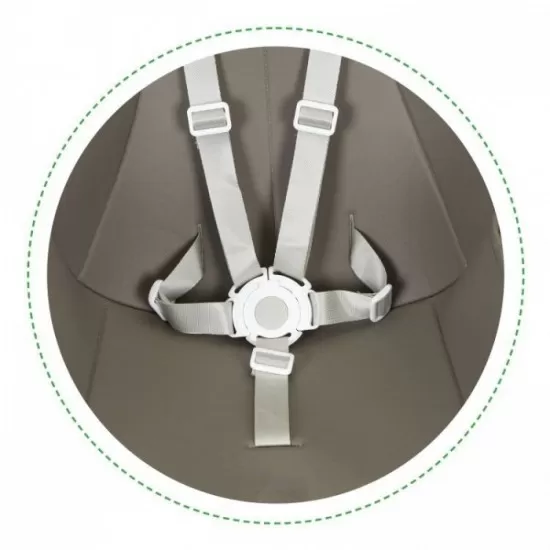 Scaun de masa 2 in 1 pentru copii Ecotoys HA-018 - Gri Scaun de masa 2 in 1 pentru copii Ecotoys HA-018 - Gri