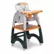 Scaun de masa 2 in 1 pentru copii Ecotoys HA-033 - Portocaliu Scaun de masa 2 in 1 pentru copii Ecotoys HA-033 - Portocaliu