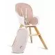 Scaun de masa 3 in 1 cu picioare din lemn 63 x 58 x 90 cm Ricokids Lilo 700203 - Roz Scaun de masa 3 in 1 cu picioare din lemn 63 x 58 x 90 cm Ricokids Lilo 700203 - Roz