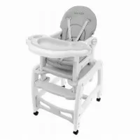 Scaun de masa 3 in 1 Ecotoys HC-223 Gri