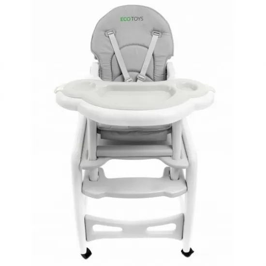 Scaun de masa 3 in 1 Ecotoys HC-223 Gri Scaun de masa 3 in 1 Ecotoys HC-223 Gri