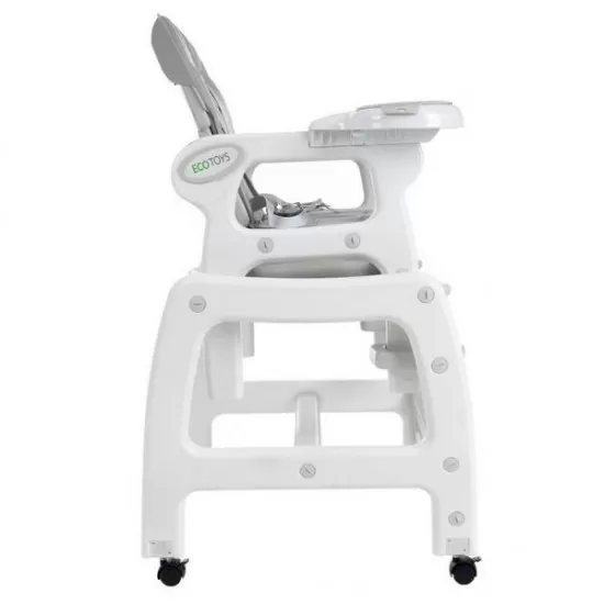 Scaun de masa 3 in 1 Ecotoys HC-223 Gri Scaun de masa 3 in 1 Ecotoys HC-223 Gri