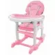 Scaun de masa 3 in 1 Ecotoys HC-223 Roz Scaun de masa 3 in 1 Ecotoys HC-223 Roz
