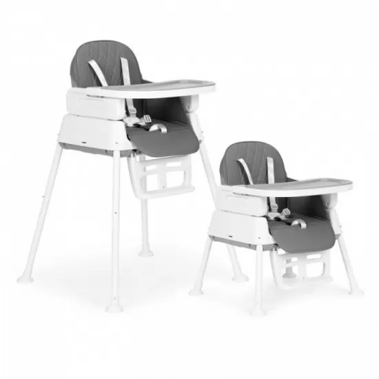 Scaun de masa 3 in 1 pentru copii Ecotoys HA-009 - Gri Scaun de masa 3 in 1 pentru copii Ecotoys HA-009 - Gri