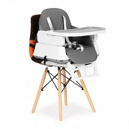 Scaun de masa 3 in 1 pentru copii Ecotoys HA-009 - Gri Scaun de masa 3 in 1 pentru copii Ecotoys HA-009 - Gri