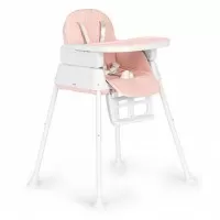 Scaun de masa 3 in 1 pentru copii Ecotoys HA-009 - Roz