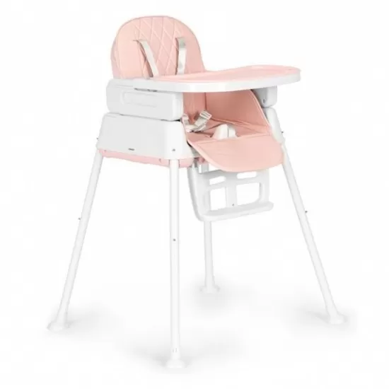 Scaun de masa 3 in 1 pentru copii Ecotoys HA-009 - Roz Scaun de masa 3 in 1 pentru copii Ecotoys HA-009 - Roz