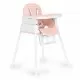 Scaun de masa 3 in 1 pentru copii Ecotoys HA-009 - Roz Scaun de masa 3 in 1 pentru copii Ecotoys HA-009 - Roz