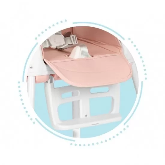 Scaun de masa 3 in 1 pentru copii Ecotoys HA-009 - Roz Scaun de masa 3 in 1 pentru copii Ecotoys HA-009 - Roz