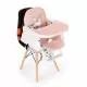 Scaun de masa 3 in 1 pentru copii Ecotoys HA-009 - Roz Scaun de masa 3 in 1 pentru copii Ecotoys HA-009 - Roz