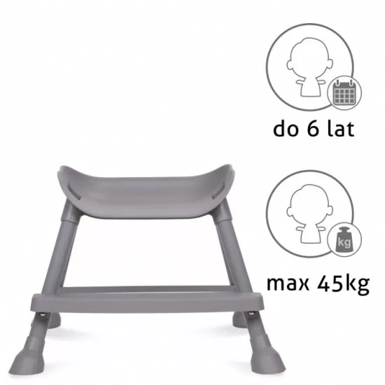 Scaun de masa 4 in 1 Kidwell Eatan Gray Scaun de masa 4 in 1 Kidwell Eatan Gray