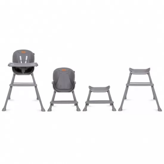 Scaun de masa 4 in 1 Kidwell Eatan Gray Scaun de masa 4 in 1 Kidwell Eatan Gray