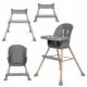 Scaun de masa 4 in 1 Kidwell Eatan Wood Gray Scaun de masa 4 in 1 Kidwell Eatan Wood Gray