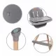 Scaun de masa 4 in 1 Kidwell Eatan Wood Gray Scaun de masa 4 in 1 Kidwell Eatan Wood Gray