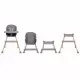 Scaun de masa 4 in 1 Kidwell Eatan Wood Gray Scaun de masa 4 in 1 Kidwell Eatan Wood Gray