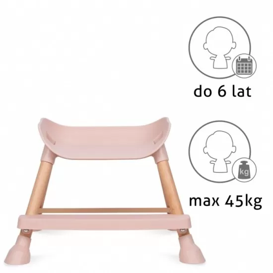 Scaun de masa 4 in 1 Kidwell Eatan Wood Pink Scaun de masa 4 in 1 Kidwell Eatan Wood Pink