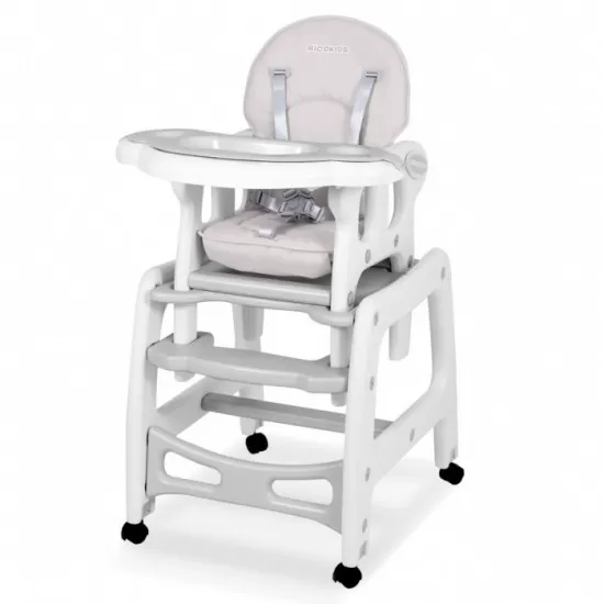 Scaun de masa 5 in 1 Ricokids Sinco - Gri Scaun de masa 5 in 1 Ricokids Sinco - Gri