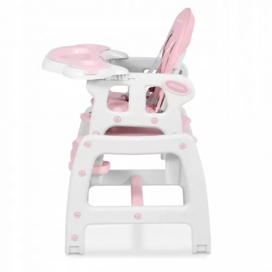 Scaun de masa 5 in 1 Ricokids Sinco - Roz