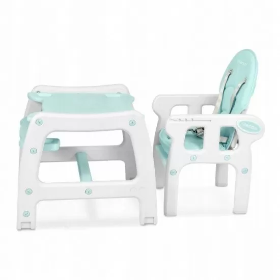 Scaun de masa 5 in 1 Ricokids Sinco - Turcoaz Scaun de masa 5 in 1 Ricokids Sinco - Turcoaz