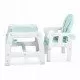 Scaun de masa 5 in 1 Ricokids Sinco - Turcoaz Scaun de masa 5 in 1 Ricokids Sinco - Turcoaz