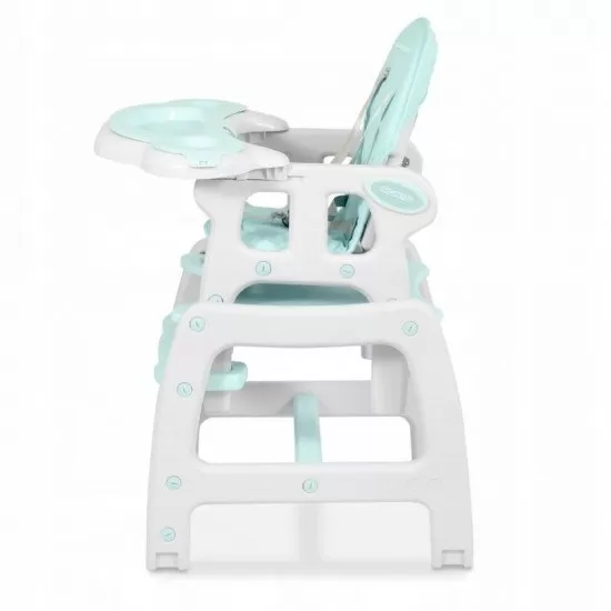 Scaun de masa 5 in 1 Ricokids Sinco - Turcoaz Scaun de masa 5 in 1 Ricokids Sinco - Turcoaz