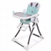 Scaun de masa Bear Ecotoys Albastru