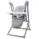 Scaun de masa 2 in 1 cu leagan Eurobaby - Gri Scaun de masa 2 in 1 cu leagan Eurobaby - Gri