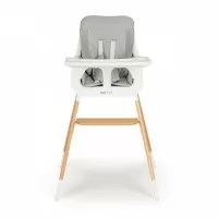 Scaun de masa cu picioare din lemn Ecotoys C-221 Gri