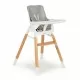 Scaun de masa cu picioare din lemn Ecotoys C-221 Gri Scaun de masa cu picioare din lemn Ecotoys C-221 Gri