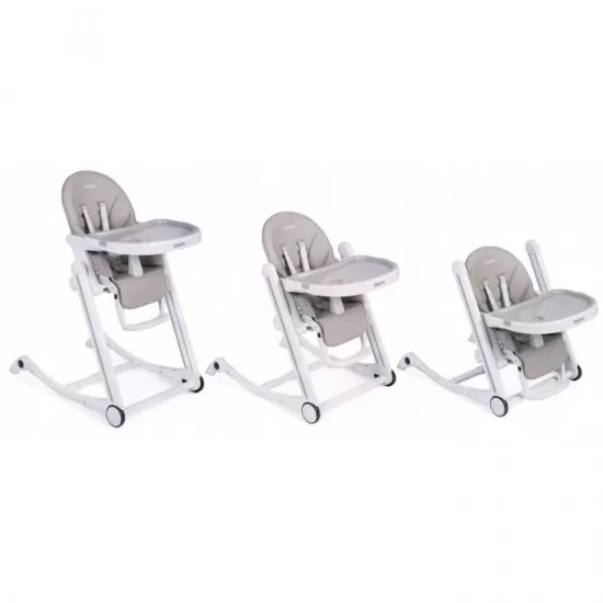 Scaun de masa cu roti Ricokids Tugo - Gri Scaun de masa cu roti Ricokids Tugo - Gri