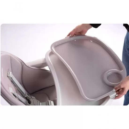 Scaun de masa cu roti Ricokids Tugo - Gri Scaun de masa cu roti Ricokids Tugo - Gri