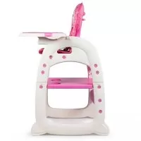 Scaun de masa copii Ecotoys C-211 - Roz