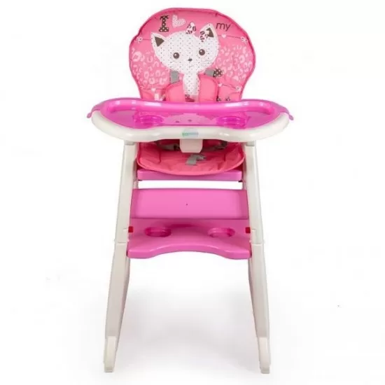 Scaun de masa copii Ecotoys C-211 - Roz Scaun de masa copii Ecotoys C-211 - Roz