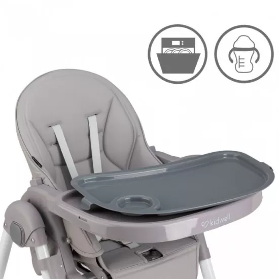 Scaun de masa Kidwell Bento – Gri Scaun de masa Kidwell Bento – Gri