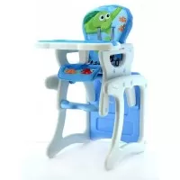 Scaun de masa multifunctional EURObaby - Albastru