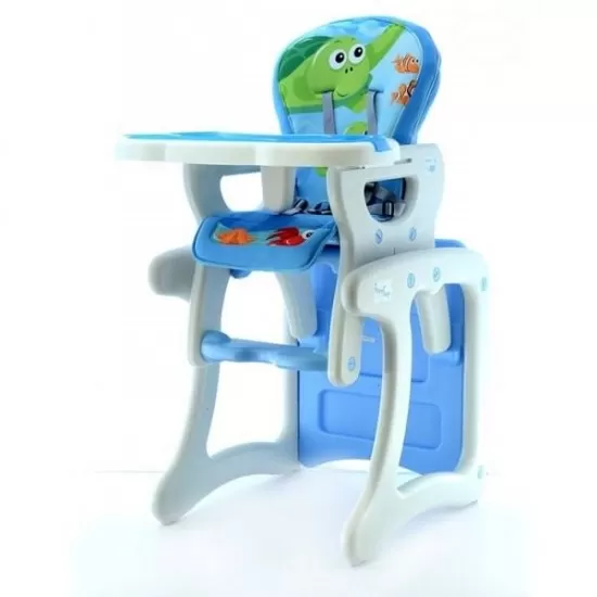 Scaun de masa multifunctional EURObaby - Albastru Scaun de masa multifunctional EURObaby - Albastru