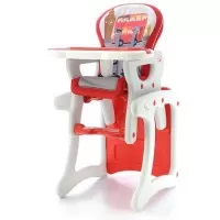 Scaun de masa multifunctional EURObaby - Rosu