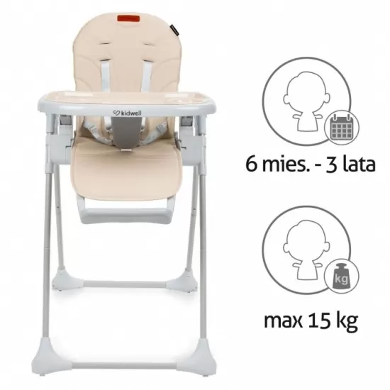 Scaun de masa multifunctional Kidwell Beno Beige Scaun de masa multifunctional Kidwell Beno Beige