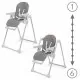 Scaun de masa multifunctional Kidwell Beno Gray Scaun de masa multifunctional Kidwell Beno Gray