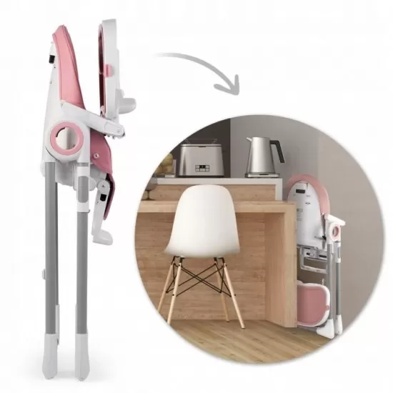 Scaun de masa multifunctional Nukido Belo 700501 - Roz Scaun de masa multifunctional Nukido Belo 700501 - Roz