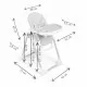 Scaun de masa multifunctional Nukido Belo 700502 - Negru Scaun de masa multifunctional Nukido Belo 700502 - Negru