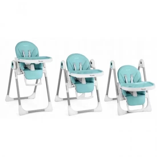 Scaun de masa multifunctional Nukido Belo 700504 - Albastru deschis Scaun de masa multifunctional Nukido Belo 700504 - Albastru deschis
