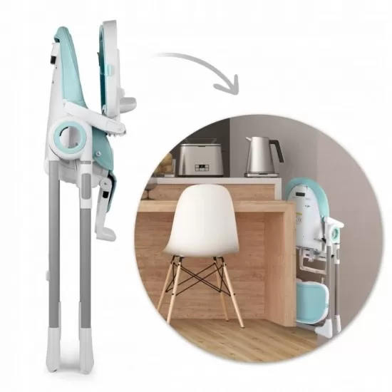 Scaun de masa multifunctional Nukido Belo 700504 - Albastru deschis Scaun de masa multifunctional Nukido Belo 700504 - Albastru deschis